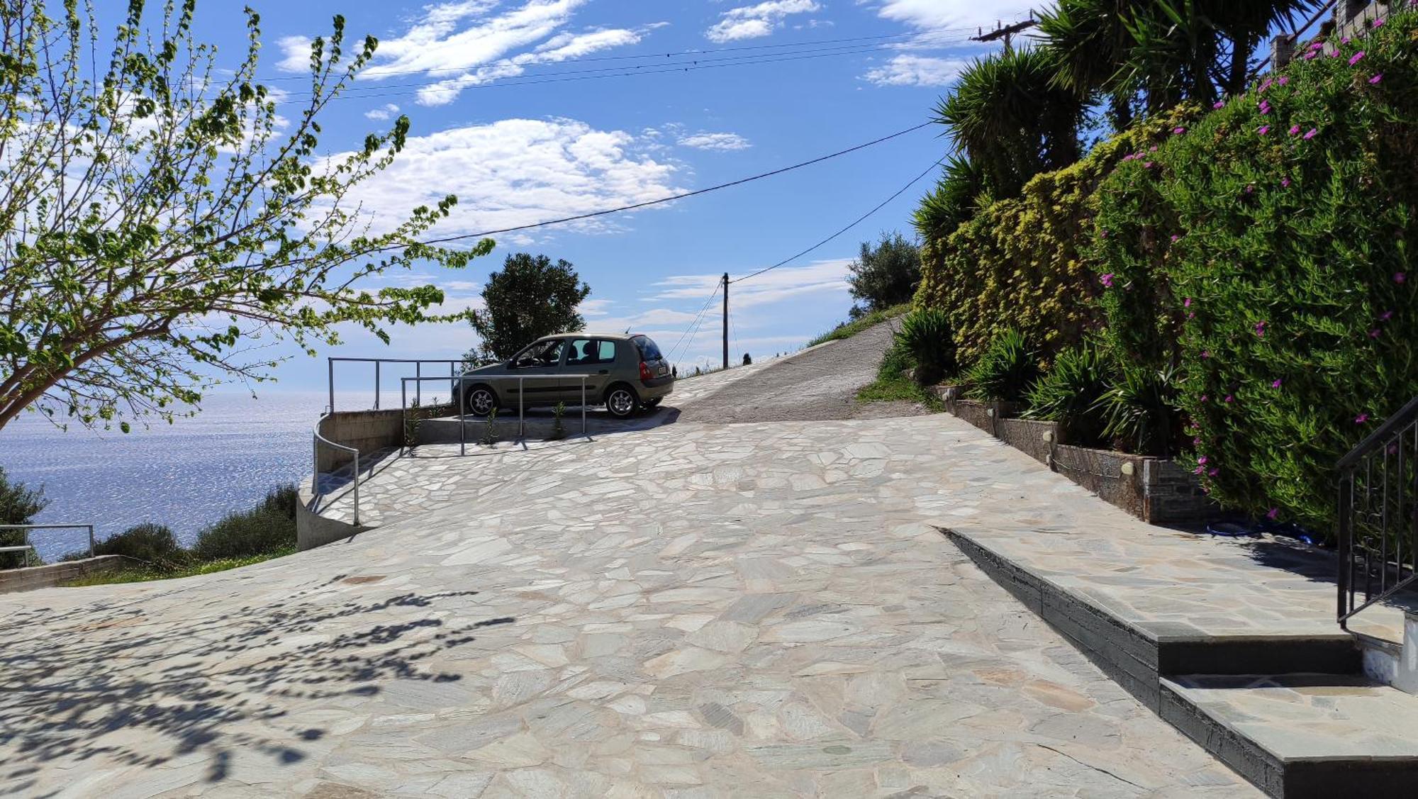 Aegean Beachfront Petriaí 外观 照片