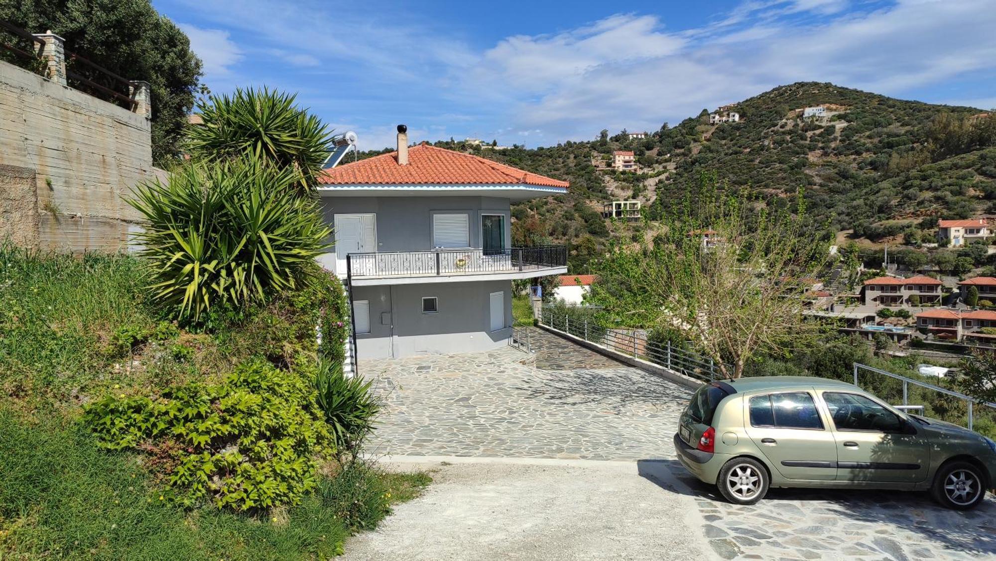 Aegean Beachfront Petriaí 外观 照片