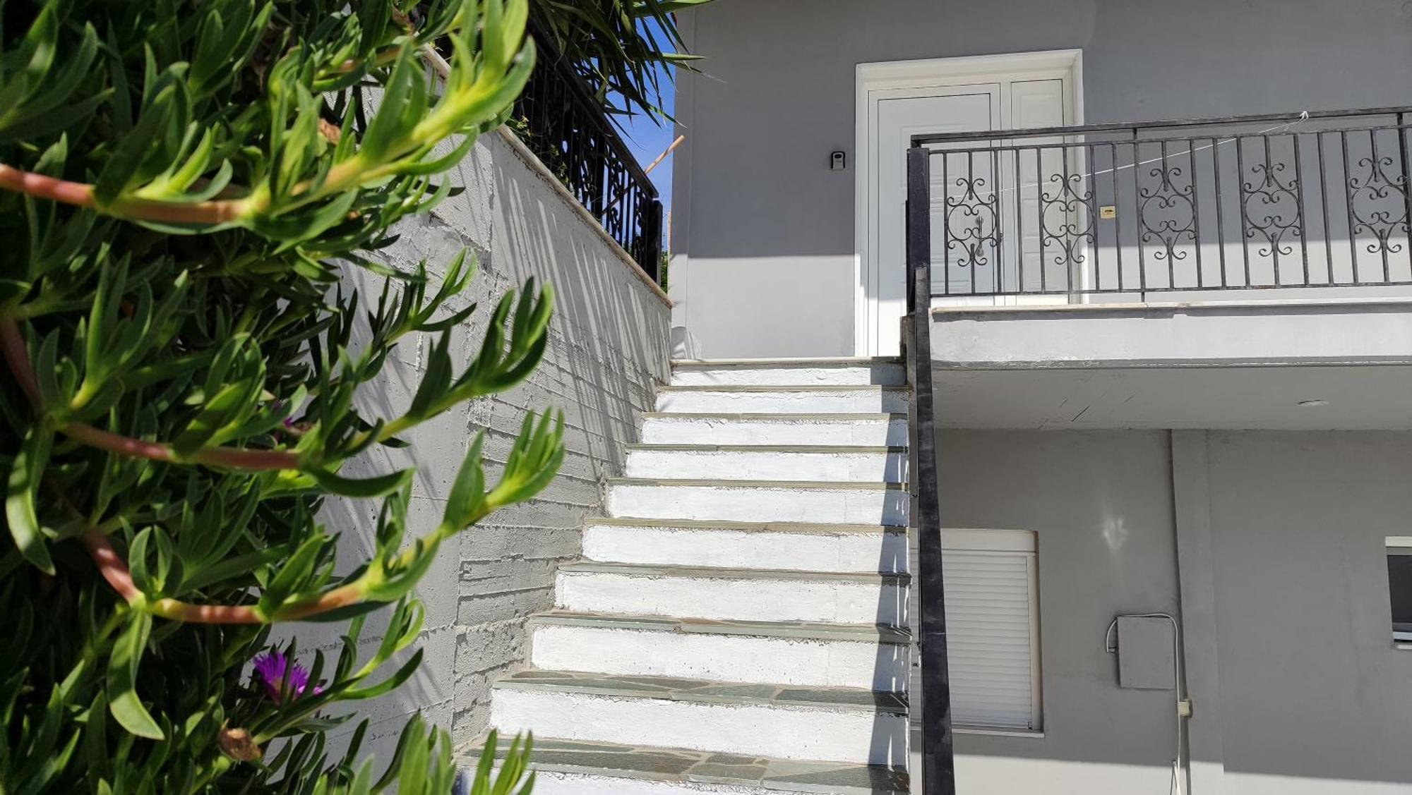 Aegean Beachfront Petriaí 客房 照片