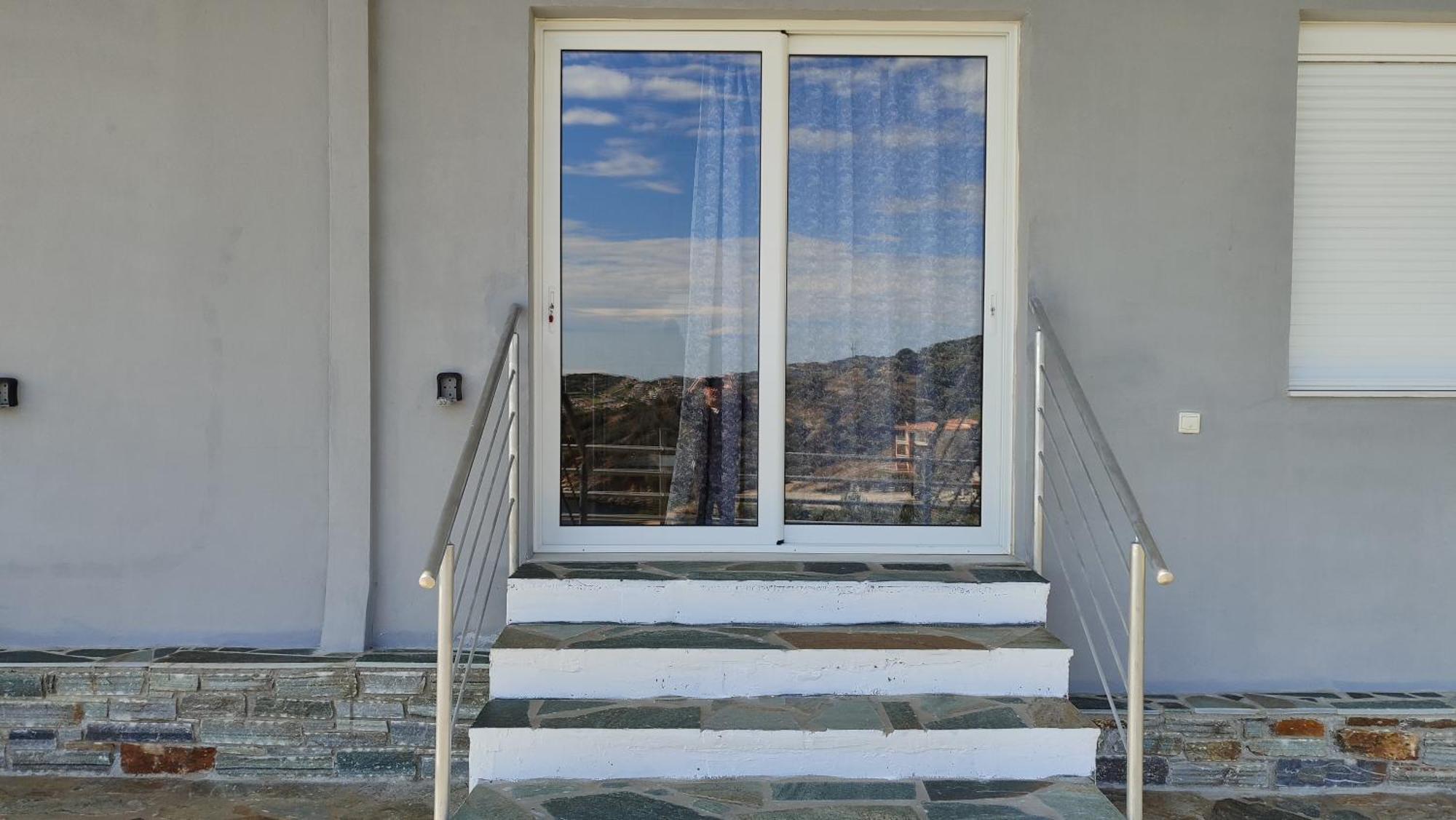 Aegean Beachfront Petriaí 客房 照片