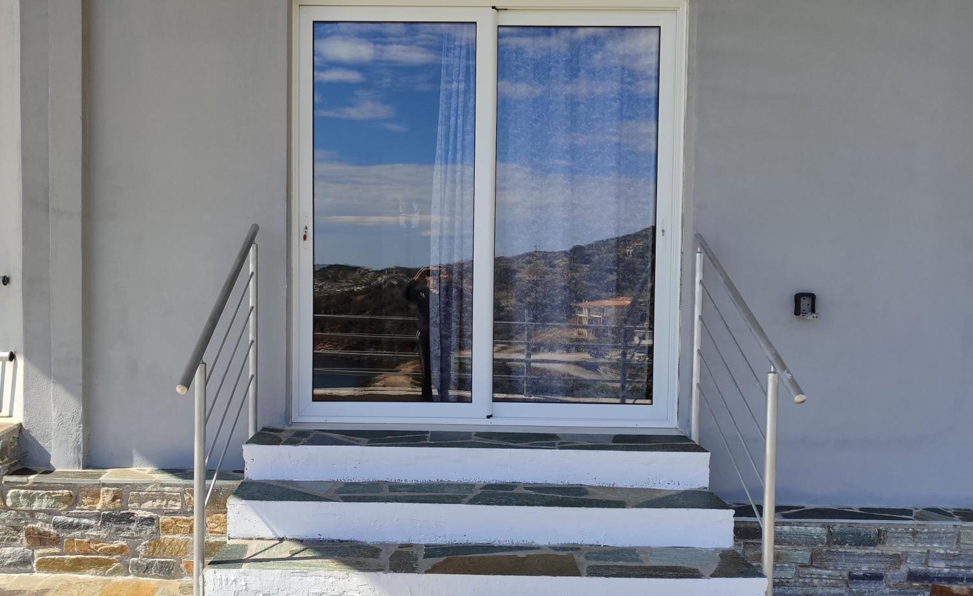 Aegean Beachfront Petriaí 客房 照片