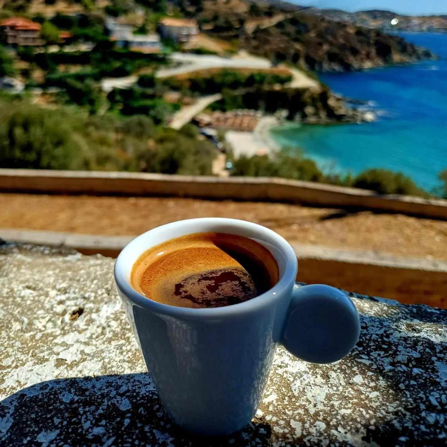 Aegean Beachfront Petriaí 外观 照片