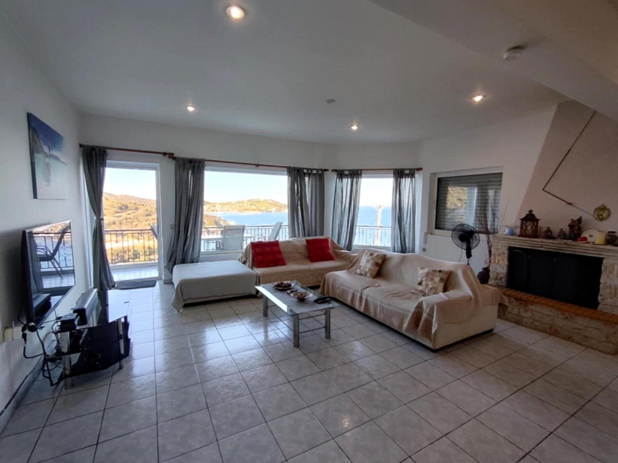 Aegean Beachfront Petriaí 外观 照片
